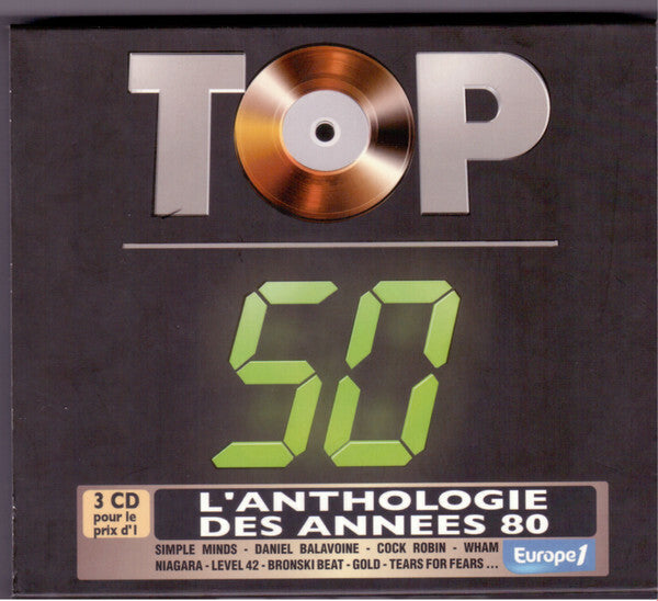 Livrenpoche : Collectif - Top 50 - L'anthologie Des Années 80 - Collectif - CD
