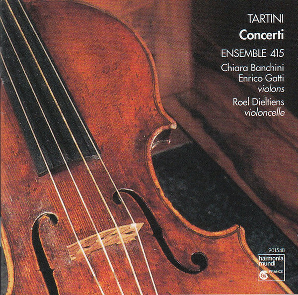 Livrenpoche : Tartini* - Ensemble 415, Chiara Banchini, Roel Dieltiens, Enrico Gatti - Concerti - Tartini - CD