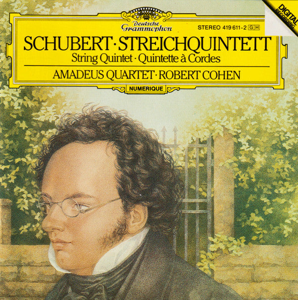 Livrenpoche : Schubert* - Amadeus Quartet*, Robert Cohen - Streichquintett = String Quintet = Quintette à Cordes - Schubert - CD