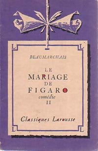 Livrenpoche : Le mariage de Figaro Tome II - Beaumarchais - Livre