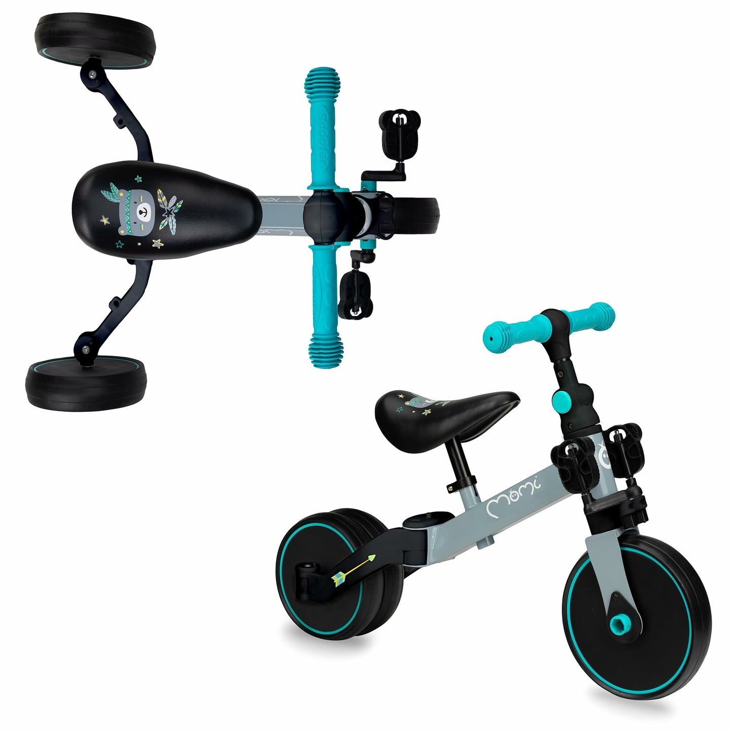 Livrenpoche : Vélo draisienne 4 en 1 Momi Loris - - Divers