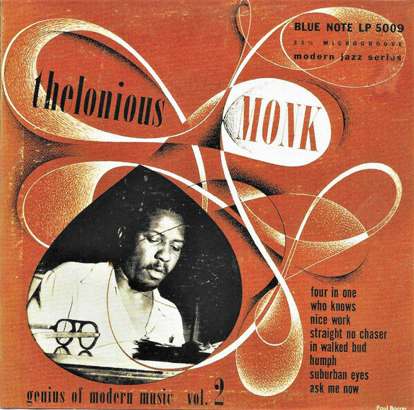 Livrenpoche : Thelonious Monk - Genius Of Modern Music, Vol. 2 - Thelonious Monk - CD