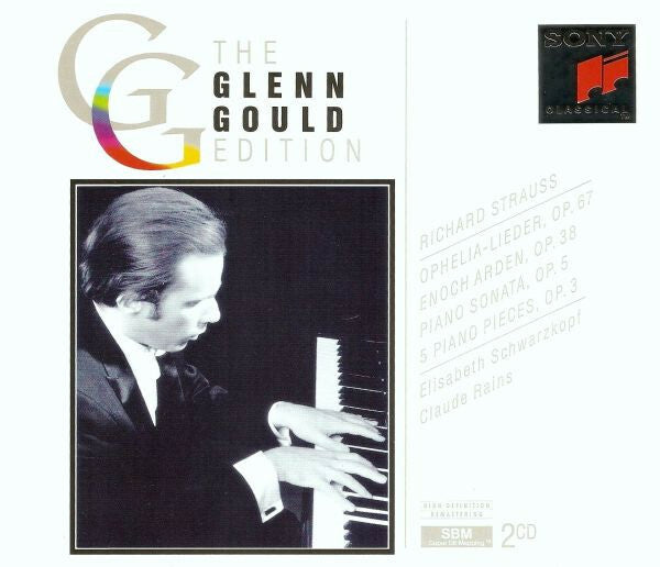Livrenpoche : Glenn Gould, Richard Strauss, Elisabeth Schwarzkopf, Claude Rains - Ophelia-Lieder, Op. 67; Enoch Arden, Op. 38; Piano Sonata, Op. 5; 5 Piano Pieces, Op. 3 - Glenn Gould, Richard Strauss, Elisabeth Schwarzkopf, Claude Rains - CD