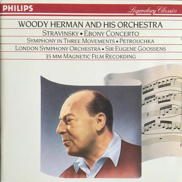 Livrenpoche : Stravinsky*, Sir Eugene Goossens, London Symphony Orchestra / Woody Herman And His Orchestra - Woody Herman And His Orchestra: Symphony In Three Movements / Petrouchka / Ebony Concerto - Stravinsky, London Symphony Orchestra, Sir Eugene Goossens, Woody Herman And His Orchestra - CD