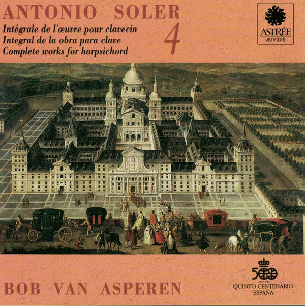 Livrenpoche : Antonio Soler*, Bob van Asperen - Complete Works For Harpsichord 4 - Bob van Asperen, Antonio Soler - CD