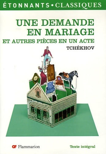 Livrenpoche : Une demande en mariage et autres pièces en un acte - Anton Tchekhov - Livre