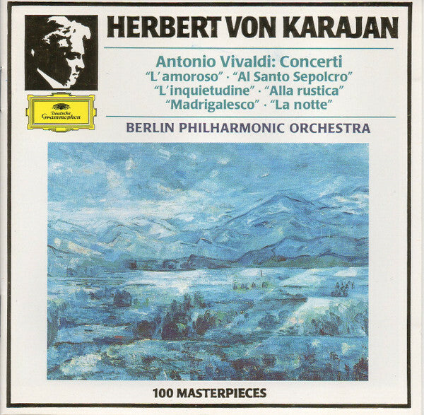 Livrenpoche : Antonio Vivaldi, Karajan*, Berliner Philharmoniker - Concerti »L'Amoroso« · »Al Santo Sepolcro« · »L'inquietudine« · »Alla Rustica« · »Madrigalesco« · »La Notte - Antonio Vivaldi, Berliner Philharmoniker, Karajan - CD