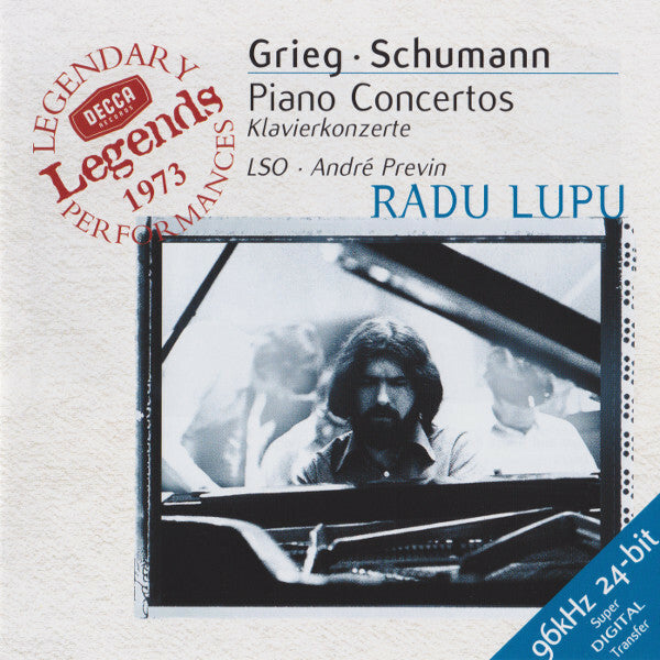 Livrenpoche : Grieg* · Schumann*, LSO* · André Previn, Radu Lupu - Piano Concertos - Radu Lupu, Grieg · Schumann, LSO · André Previn - CD