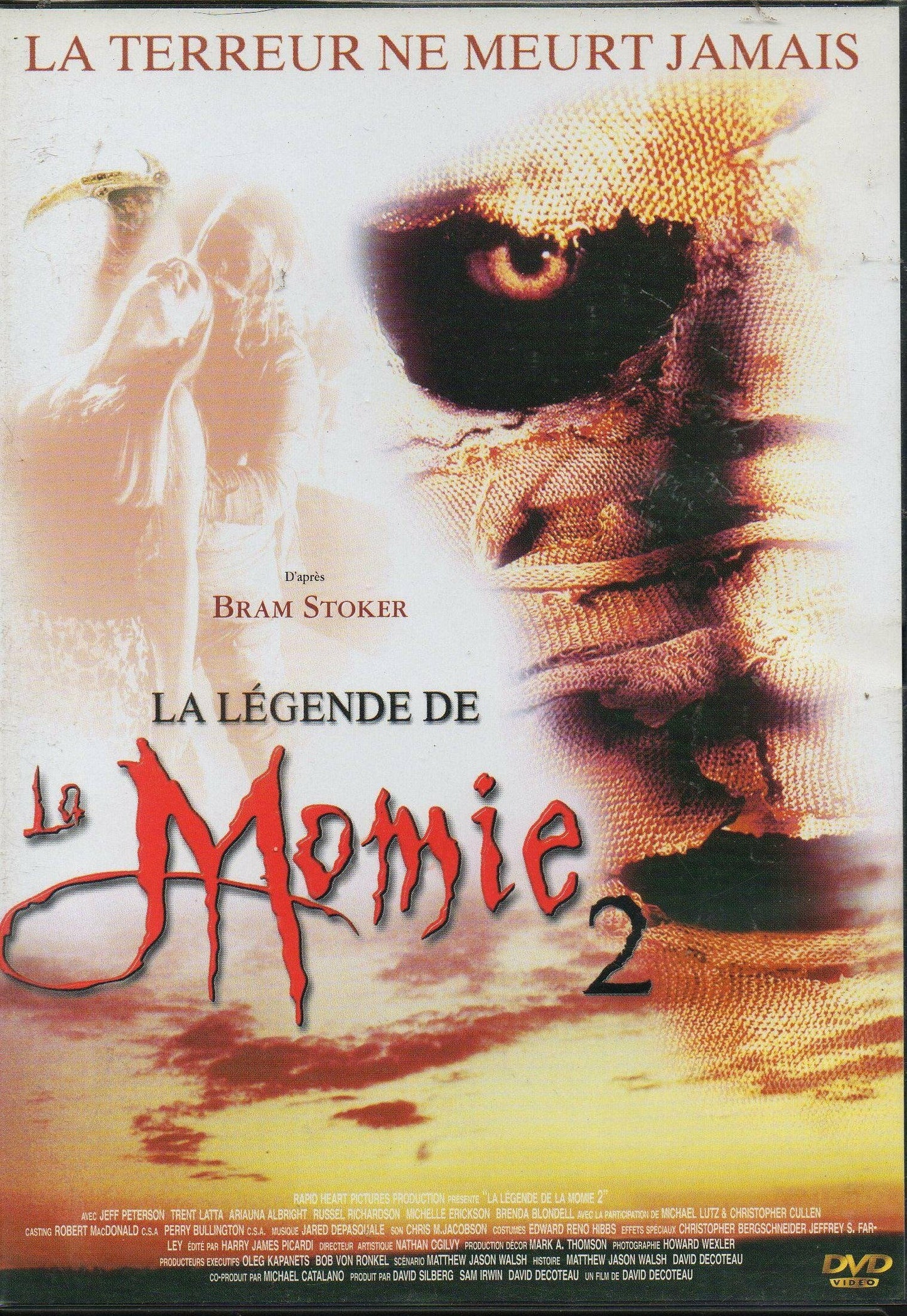 Livrenpoche : La Légende de la Momie 2 - David DeCoteau - DVD