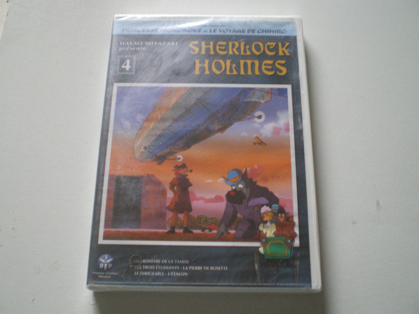 Livrenpoche : Sherlock Holmes - Vol.4 (5 épisodes) - Hayao Miyazaki - DVD
