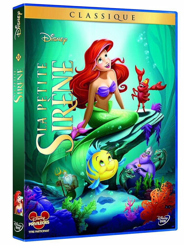 Livrenpoche : La Petite sirène - Ron Clements, John Musker - DVD