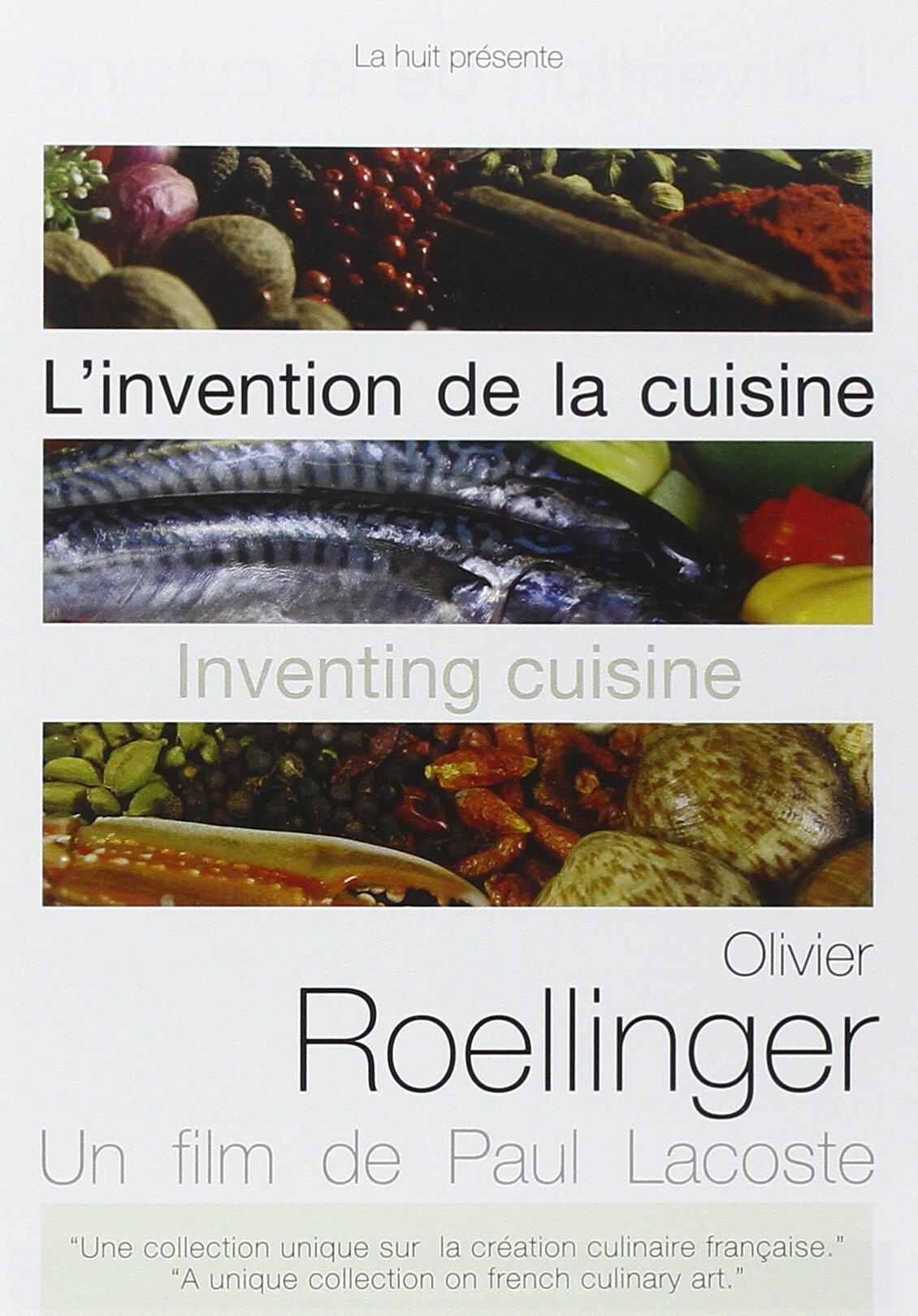Livrenpoche : L'invention de la cuisine : olivier roellinger - Paul Lacoste - DVD
