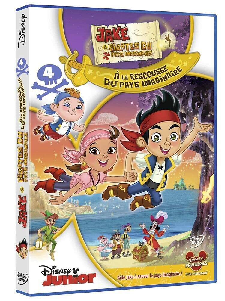 Livrenpoche : Jake et Les Pirates Imaginaire vol 4 : À la rescousse du pays imaginaire - Réalisateur Inconnu - DVD