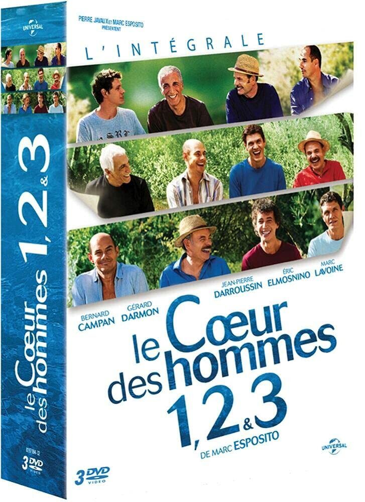 Livrenpoche : Le coeur des hommes 1, 2 & 3 - Marc Esposito - DVD
