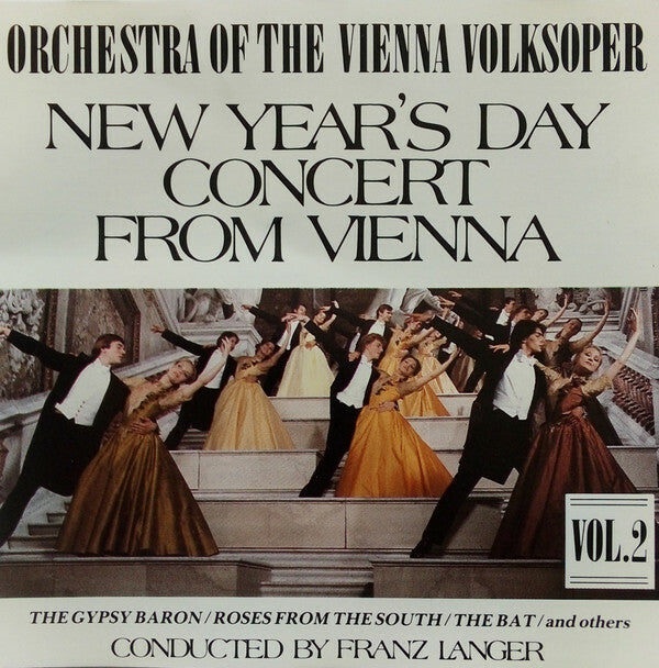 Livrenpoche : Orchestra Of The Vienna Volksoper*, Franz Langer - New Year's Day Concert From Vienna Vol. 2 - Orchestra Of The Vienna Volksoper, Franz Langer - CD