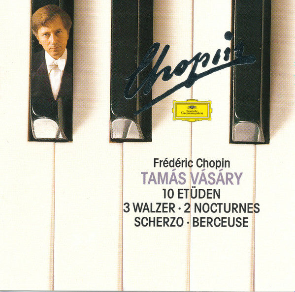 Livrenpoche : Frédéric Chopin, Tamás Vásáry - 10 Etüden ? 3 Walzer ? 2 Nocturnes ? Scherzo ? Berceuse - Frédéric Chopin, Tamás Vásáry - CD