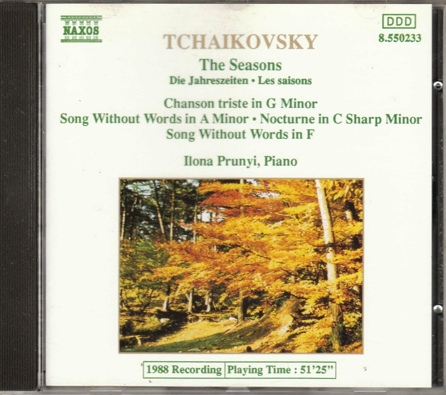 Livrenpoche : Tchaikovsky: The Seasons - - CD