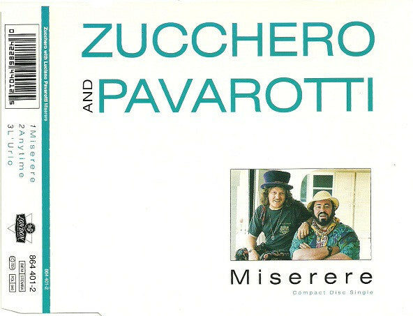 Livrenpoche : Zucchero And Pavarotti* - Miserere - Zucchero And Pavarotti - CD