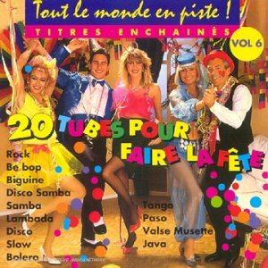 Livrenpoche : Tout le monde en piste : 20 Tubes pour faire la fête Vol.6 - Compilation, Gene vincent - CD