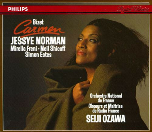 Livrenpoche : Bizet* - Jessye Norman · Mirella Freni · Neil Shicoff · Simon Estes · Orchestre National De France · Choeurs* Et Maîtrise De Radio France · Seiji Ozawa - Carmen - Bizet - CD