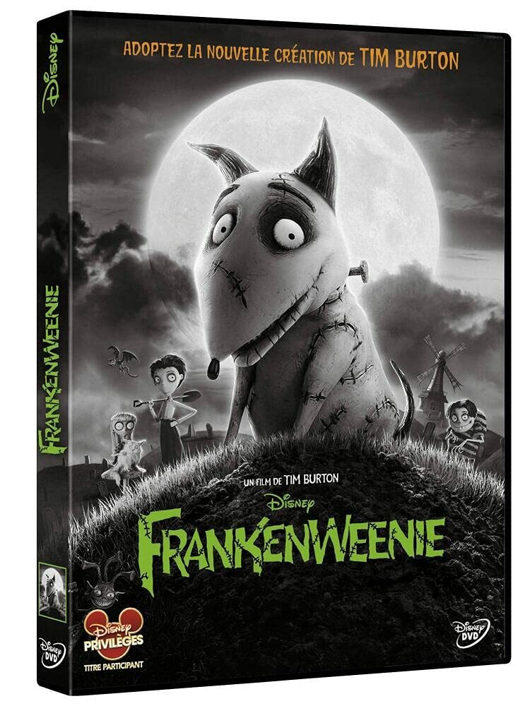 Livrenpoche : Frankenweenie - Tim Burton - DVD