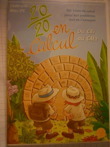 Livrenpoche : 20 sur 20 en Calcul du CE1 au CM2 : Des Bases du Calcul jusqu'aux Problemes Tout en s'Amusant - XXX - DVD