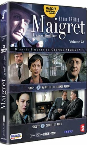 Livrenpoche : Maigret - L'intégrale, volume 23 - Maigret et la Grande Perche/Cécile est morte - XXX - DVD