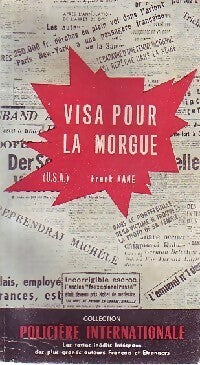 Livrenpoche : Visa pour la morgue - Frank Kane - Livre