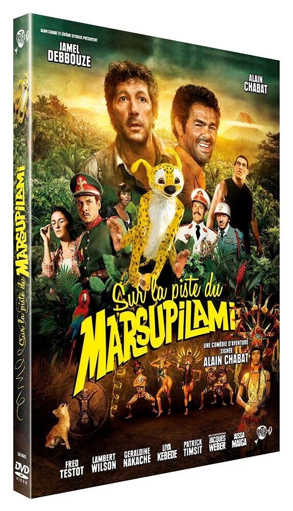 Livrenpoche : Sur la piste du Marsupilami - Alain Chabat - DVD