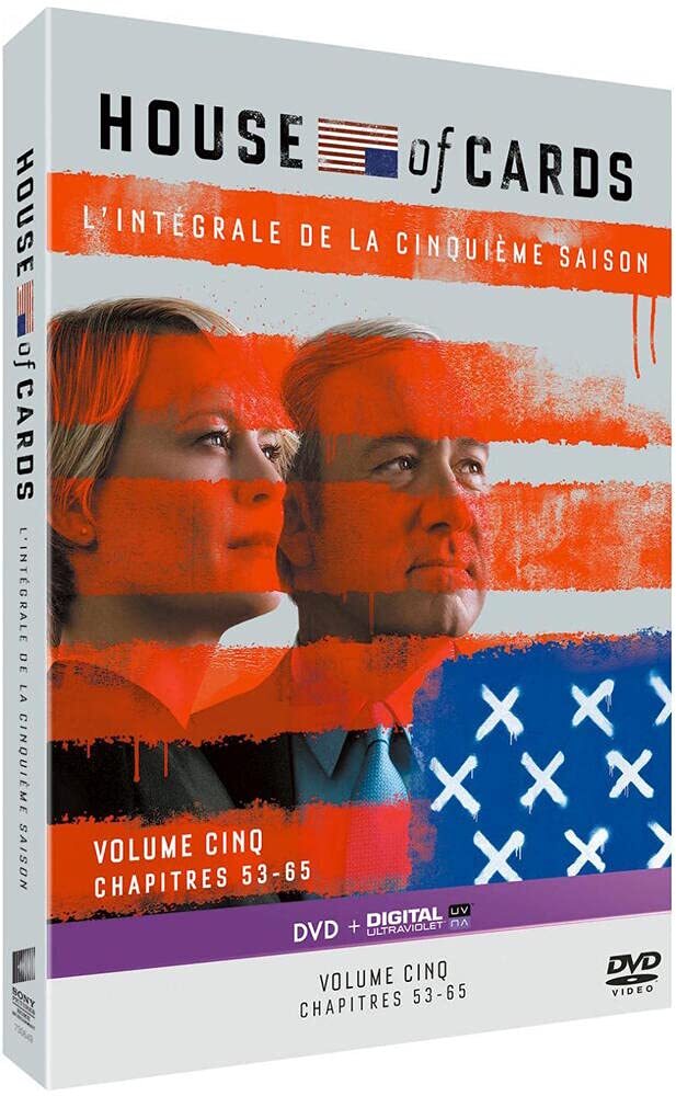 Livrenpoche : House of Cards-Saison 5 - Agnieszka Holland, Roxann Dawson, Robin Wright, Daniel Minahan, Alik Sakharov, Michael Morris - DVD