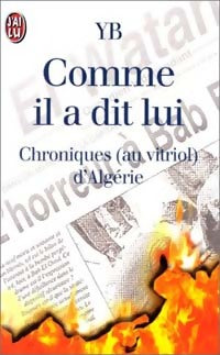 Livrenpoche : Comme il a dit lui - YB - Livre