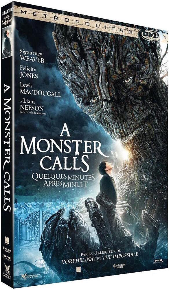 Livrenpoche : A Monster Calls - Quelques minutes après minuit - J.A. Bayona - DVD