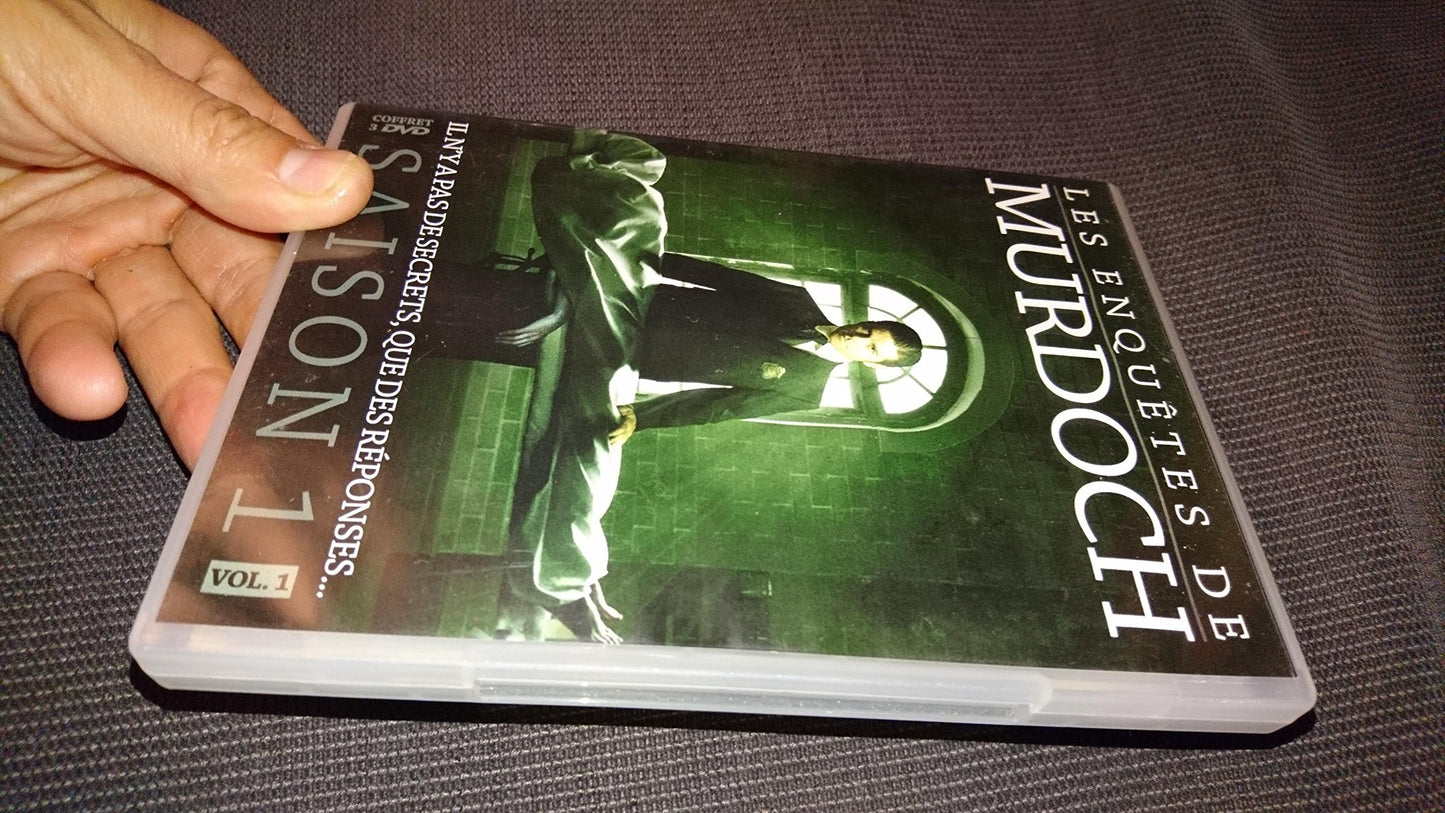 Livrenpoche : Les Enquêtes de Murdoch - Saison 1 - Vol. 1 - Coffret 3 DVD - Farhad Mann, Don McBrearty, Shawn Thompson - DVD