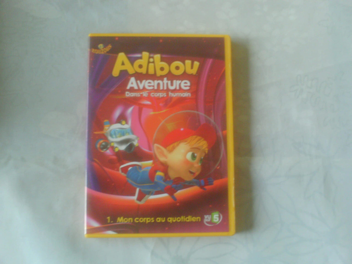 Livrenpoche : Adibou-Aventure Humain-1. Mon Corps au Quotidien - Jean-Luc François - DVD