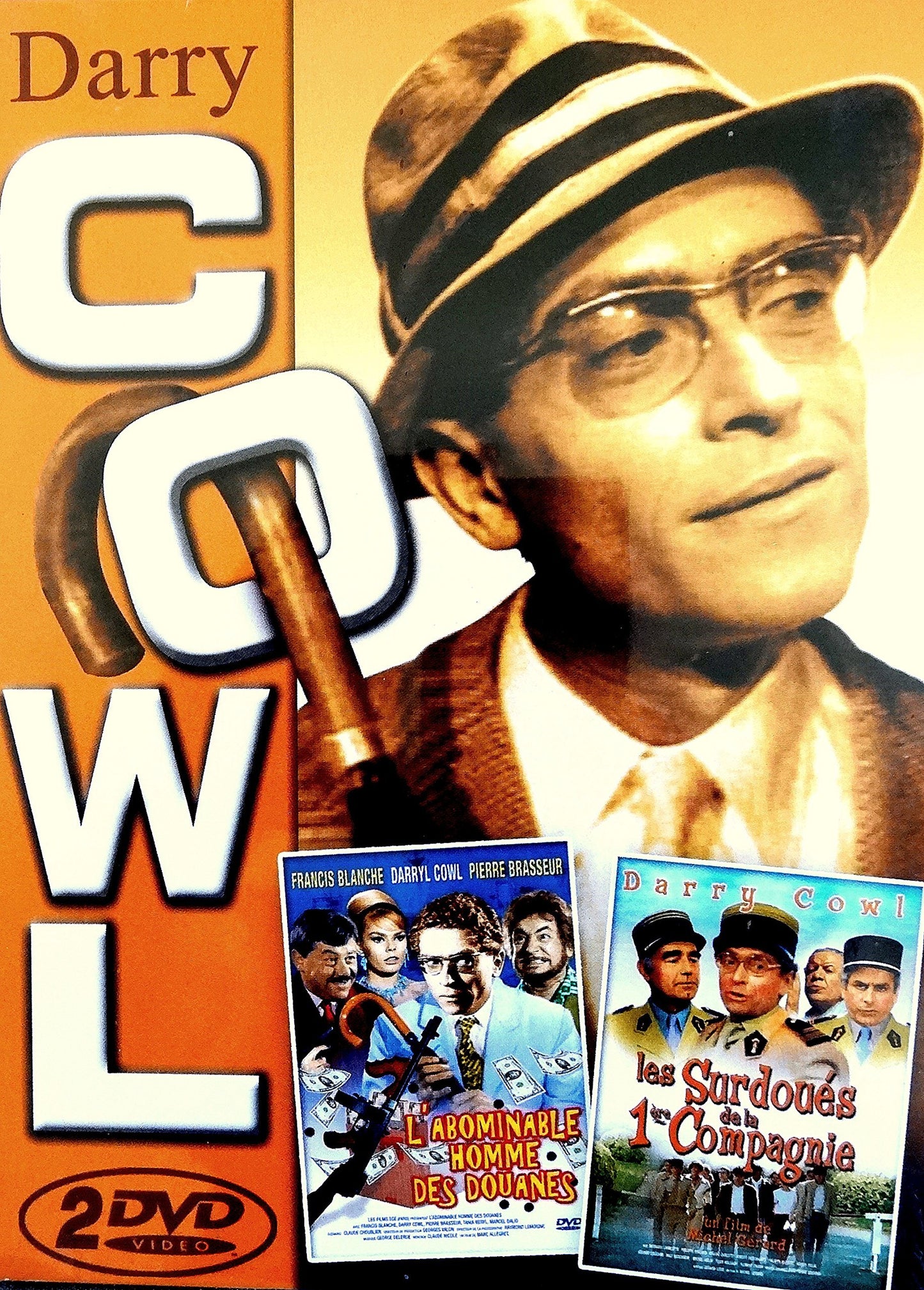 Livrenpoche : Darry Cowl : L'aboninable homme des douanes + Les surdoués de la 1ere compagnie - XXX - DVD