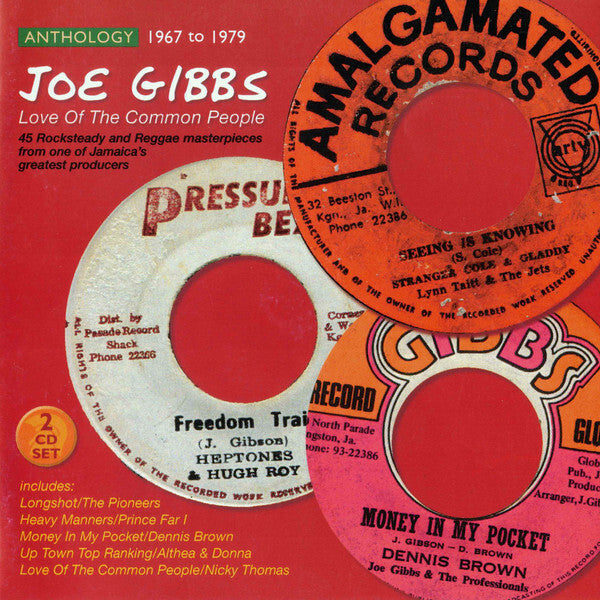 Livrenpoche : Joe Gibbs - Anthology 1967 To 1979 (Love Of The Common People) - Joe Gibbs - CD