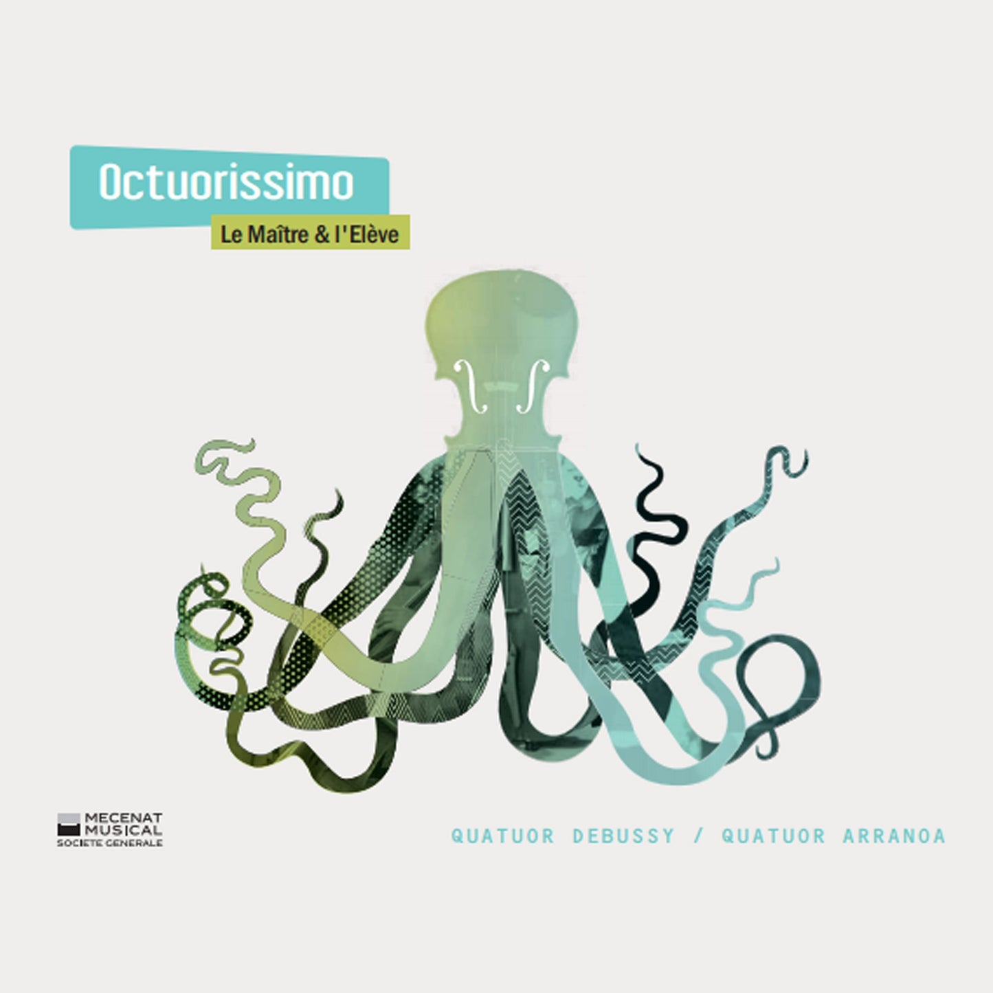Livrenpoche : Octuorissimo - Quatuor Debussy - CD