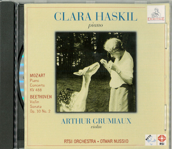 Livrenpoche : Clara Haskil, Arthur Grumiaux - Mozart* / Beethoven* - Piano Concerto KV 488 / Violin Sonata Op. 30 No. 2 - Clara Haskil, Arthur Grumiaux - CD