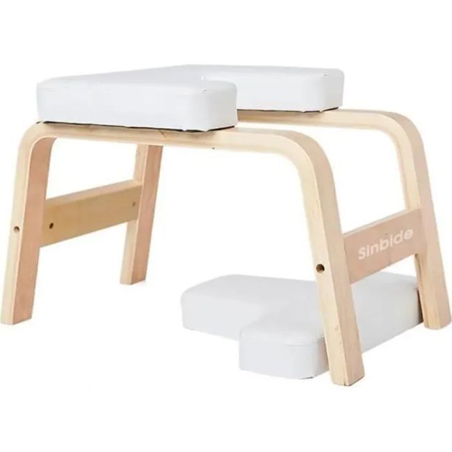 Livrenpoche : Chaise de Yoga en Bois Chaise d'Inversion de Yoga Tabouret de Poirier - - Divers