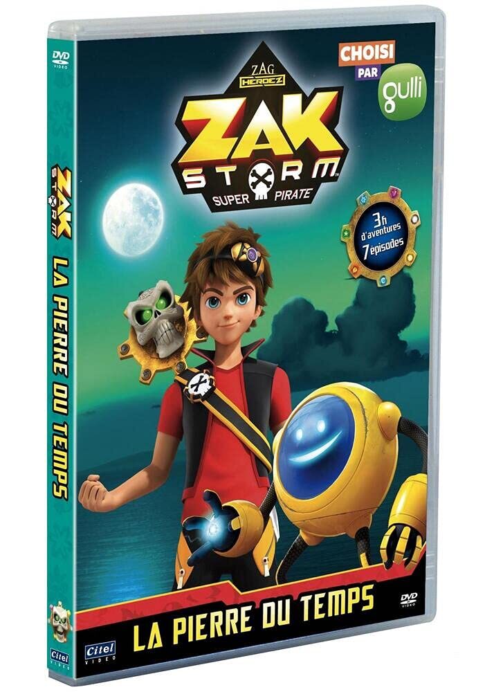 Livrenpoche : Zak Storm - Saison 1, Vol. 5 : La Pierre du Temps - Guyenne, Philippe - DVD