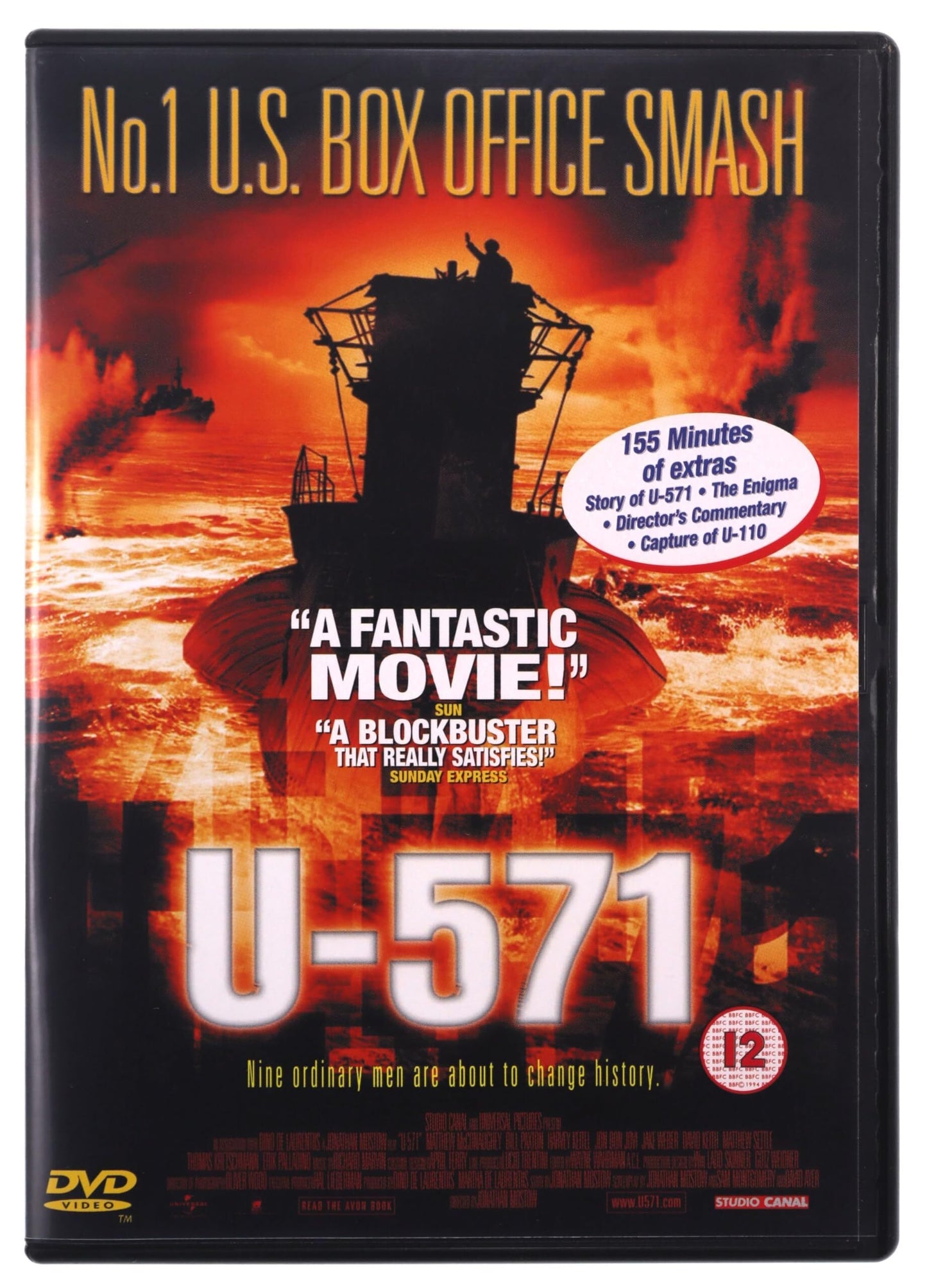Livrenpoche : U-571 (Import anglais) - Jonathan Mostow - DVD