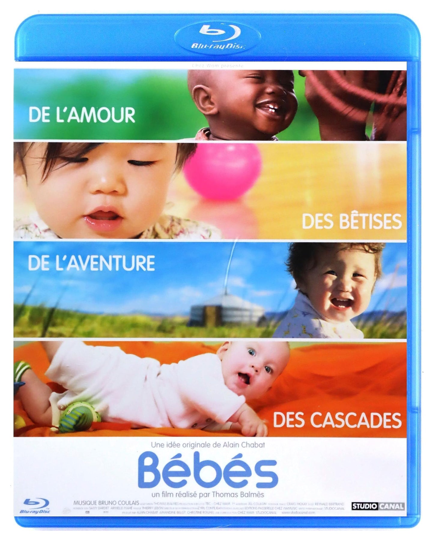 Livrenpoche : Bébés (Blu-ray) - Thomas Balmès - DVD