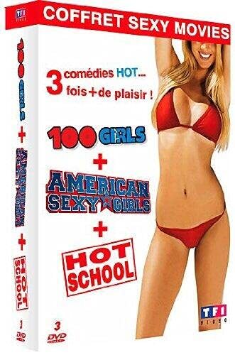 Livrenpoche : Coffret Movie : American Sexy 100 Girls + Hot School - Michael Davis, Fernando González Molina - DVD