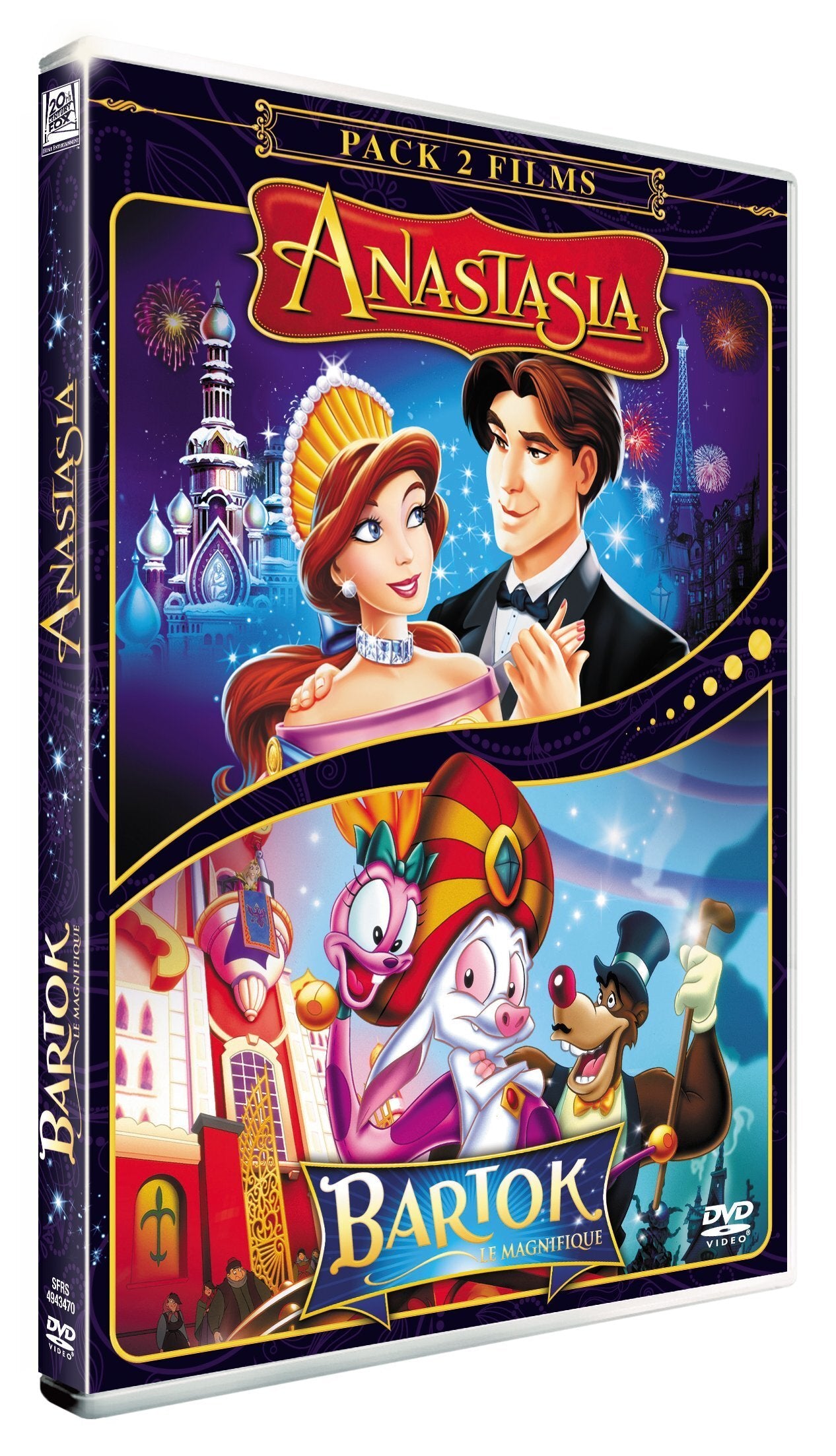 Livrenpoche : Anastasia + Bartok Le Magnifique (Pack 2 Films) - Gary Goldman (I), Don Bluth - DVD