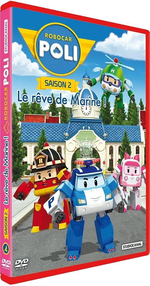 Livrenpoche : Robocar Poli-Saison 2-4-Le rêve de Marine - Réalisateur Inconnu - DVD