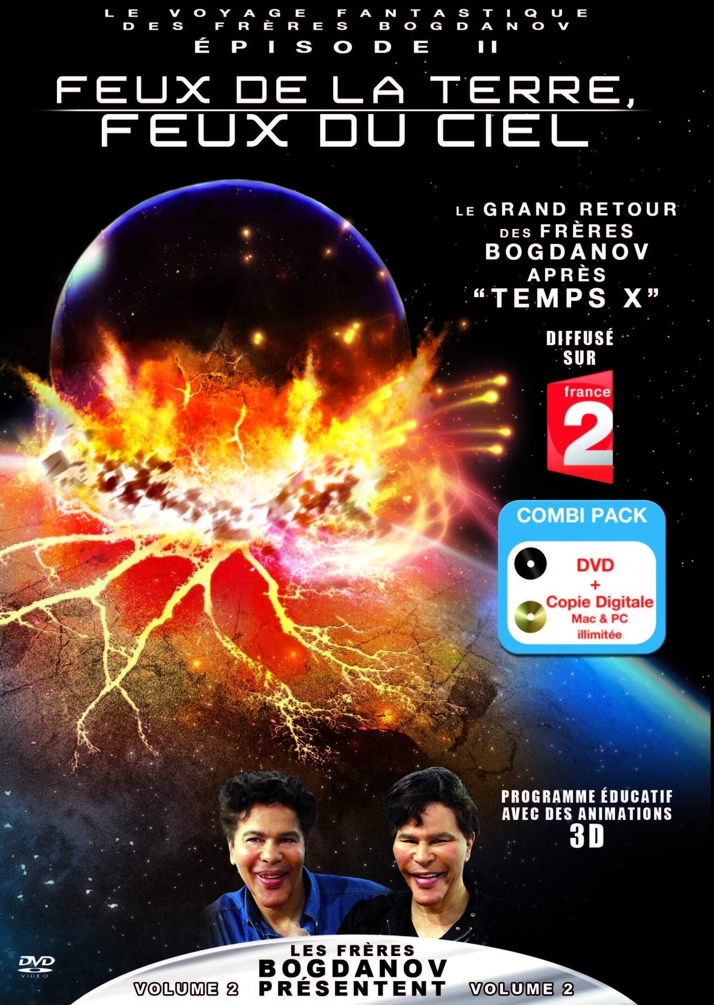 Livrenpoche : Voyage Fantastique des frères Bogdanov, épisode 2 Terre, Feux du Ciel - XXX - DVD