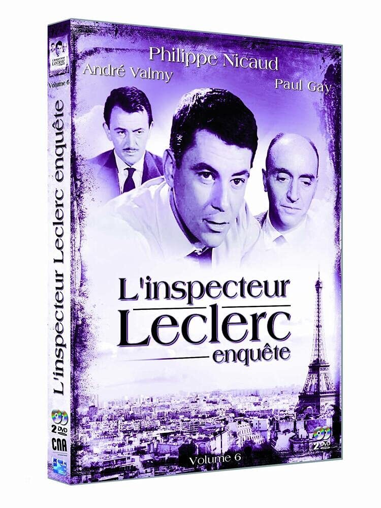 Livrenpoche : L'Inspecteur Leclerc enquête-Volume 6 - Claude Barma, Pierre Badel, Marcel Bluwal, Vicky Ivernel - DVD