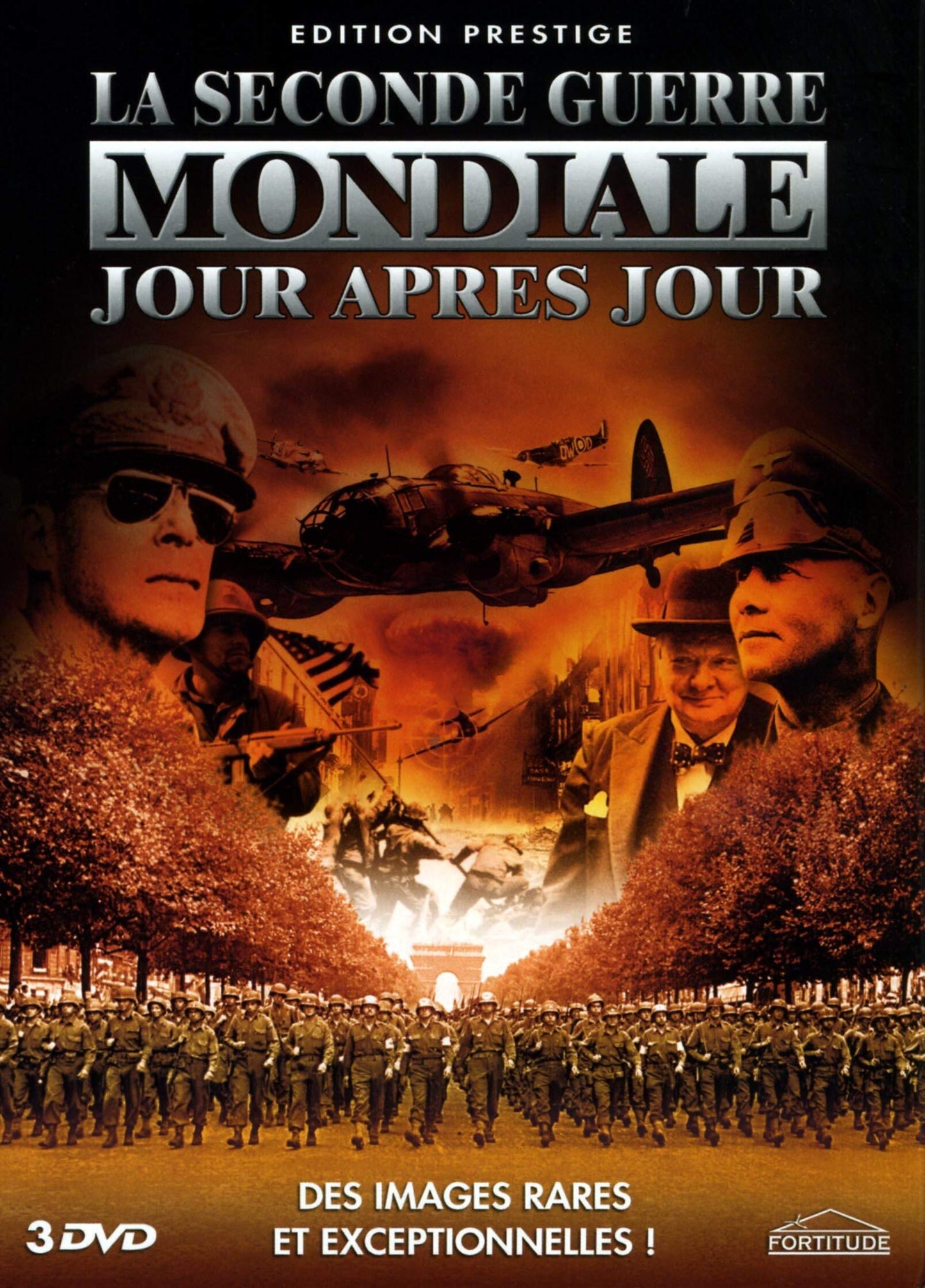 Livrenpoche : La Seconde Guerre Mondiale après Jour-Coffret 3 DVD (Édition Prestige) - Réalisateur Inconnu - DVD
