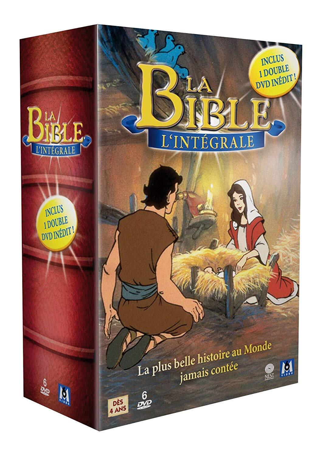 Livrenpoche : Coffret Intégrale La Bible : ancien testament / nouveau testament - Coffret 6 DVD - Richard Rich - DVD