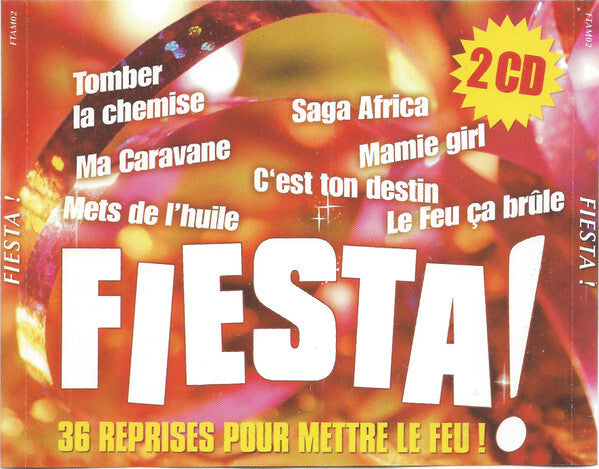 Livrenpoche : Gilles David Orchestra - Fiesta! - 36 Reprises Pour Mettre Le Feu! - Gilles David Orchestra - CD